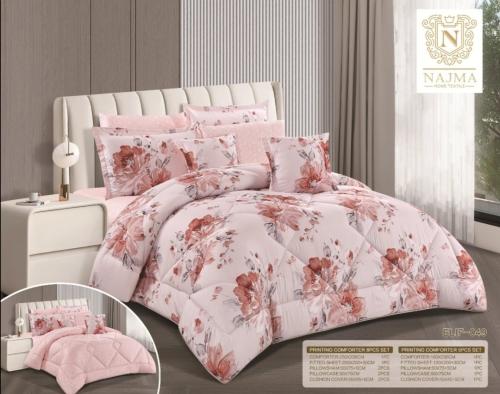 مفرش نجمه مقاسين مشجر وجهين