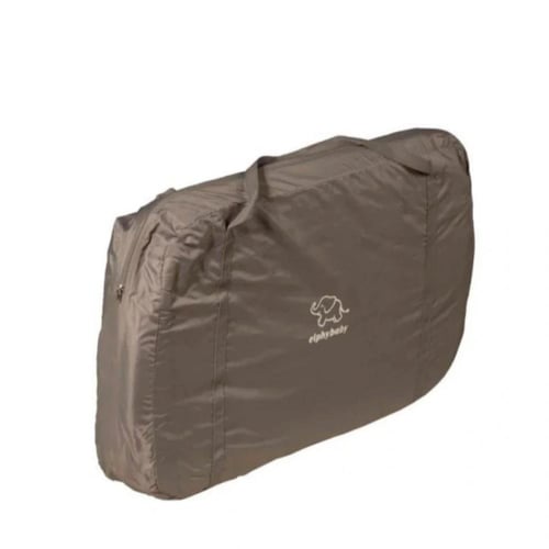 سرير نكست مهد الطفل ملاصق لسرير الأم - رمادي فاتح