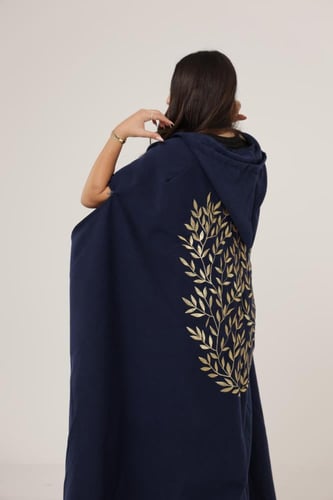 بشت نسائي مغربي قماش جوخ مطرز