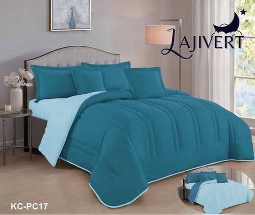 مفرش صيفي نفرين مخفض وبحشوة وسط