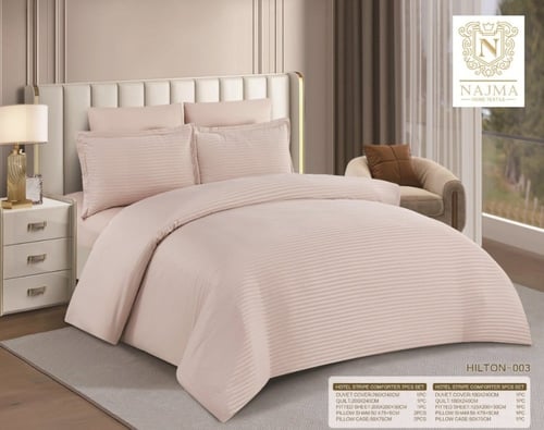 مفرش فندقي مقاسين قماش مكروفابير ناعم ماركة نجمة