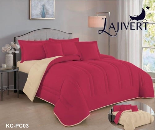 مفرش صيفي نفرين مخفض وبحشوة وسط