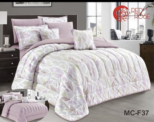 مفرش صيفي مقاسين ذو وجهين خامة مكروفايبر