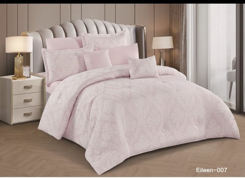 مفارش عرائسي نفرين 8 قطع حشو سميك راقي