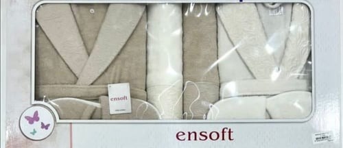 روب استحمام ensoft قطن تركي 11 قطعه