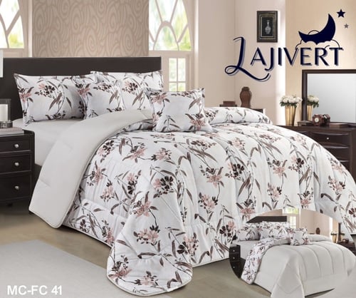 مفرش صيفي بوجهين متوفر مقاسين - حشوة وسط