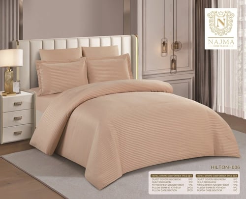 مفرش فندقي مقاسين قماش مكروفابير ناعم ماركة نجمة