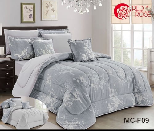 مفرش نفرين مكروفايبر وجهين ب8 قطع