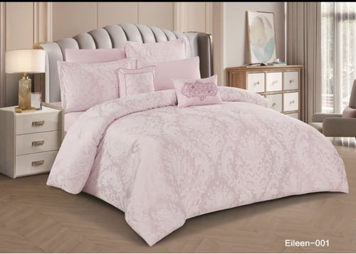 مفارش عرائسي نفرين 8 قطع حشو سميك راقي