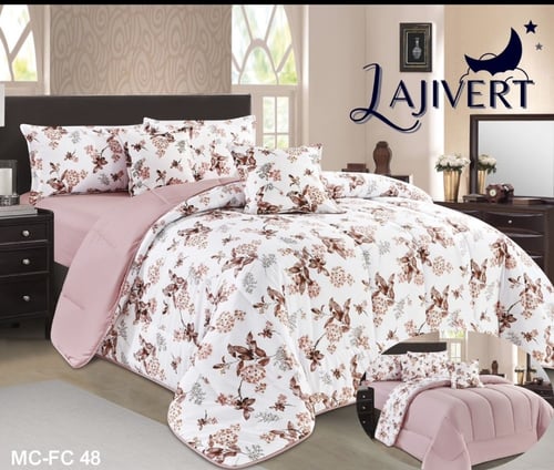 مفرش صيفي بوجهين متوفر مقاسين - حشوة وسط