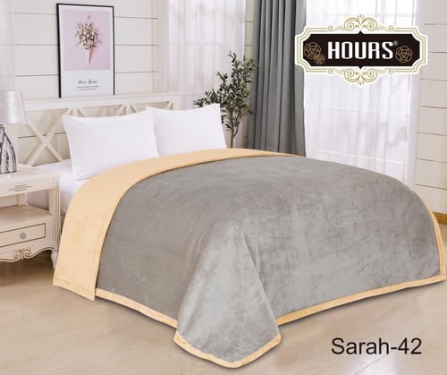 بطانية وجه مخمل ووجه فرو ناعم