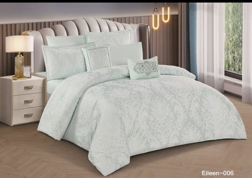 مفارش عرائسي نفرين 8 قطع حشو سميك راقي