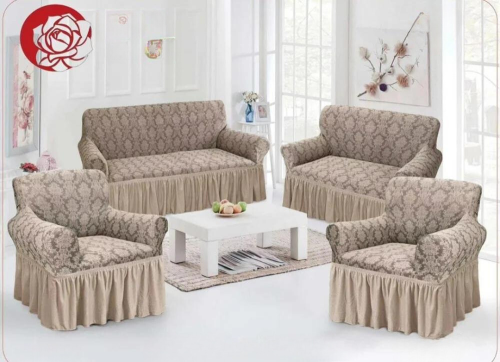 غطا كنب جاكار 4 قطع