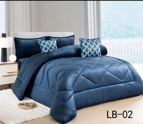 مفرش شتوي مخمل والداخل فرو ناعم