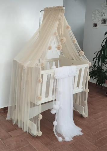 سرير و ناموسية فخمة وراقية تصميم تركي فاخر