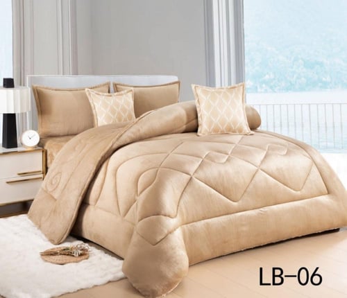 مفرش شتوي مخمل والداخل فرو ناعم