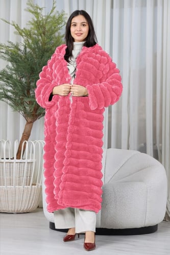 فروة نسائية فرو ناعم كاب فري سايز