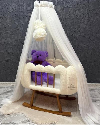 سرير استقبال مواليد تصميم تركي فاخر