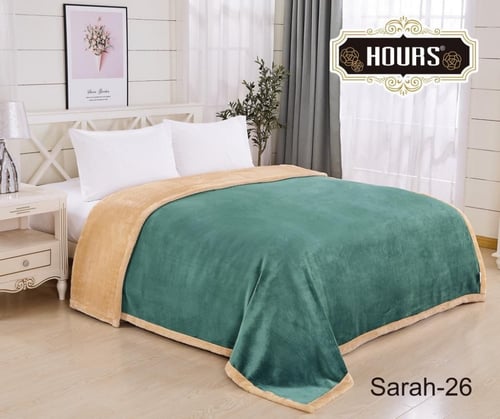 بطانية وجه مخمل ووجه فرو ناعم