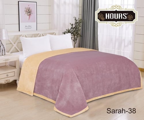 بطانية وجه مخمل ووجه فرو ناعم