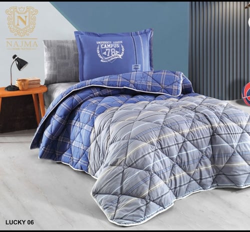 مفرش رسوم نفرونص تركي قطن 100 ٪