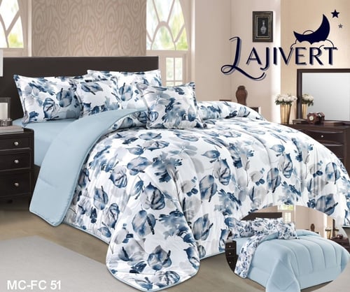 مفرش صيفي بوجهين متوفر مقاسين - حشوة وسط