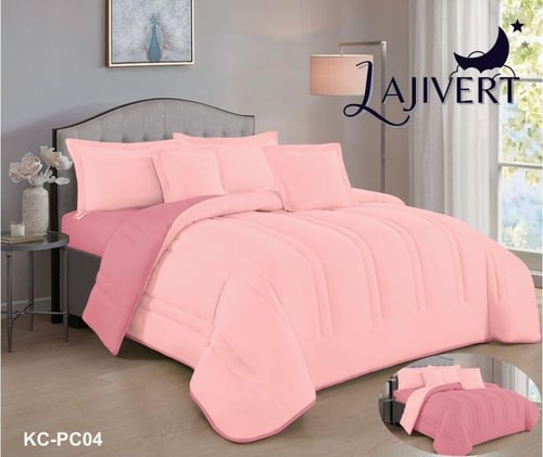 مفرش صيفي نفرين مخفض وبحشوة وسط