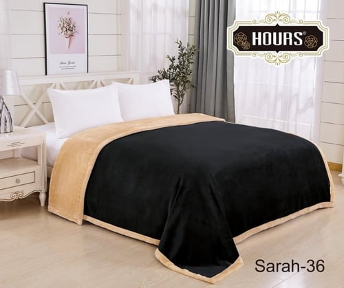 بطانية وجه مخمل ووجه فرو ناعم