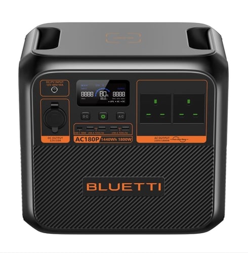 محطة طاقة متنقلة | Bluetti Premium 150(AC180P) قدر...