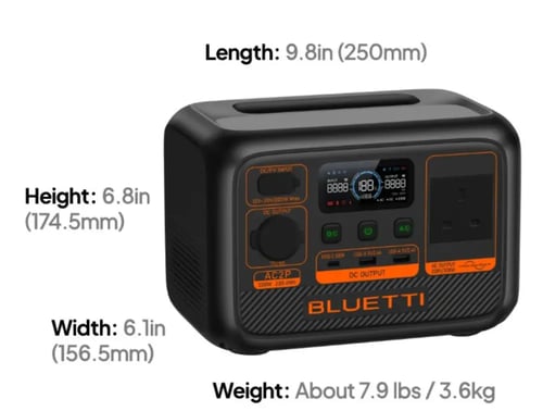محطة طاقة محمولة BLUETTI AC2P قدرة 300 واط