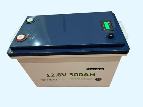 بطارية ليثيوم مطورة 12 فولت – 300 أمبير مع ضمان 3...