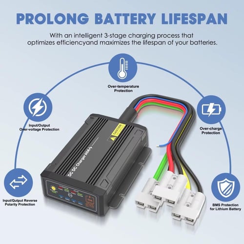 رافع فولت هجين ١٢ فولت ٥٠ امبير