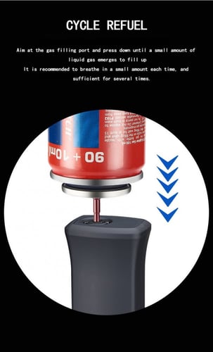 ولاعة فخمة واحترافية قابلة لإعادة الشحن بزاوية 360...