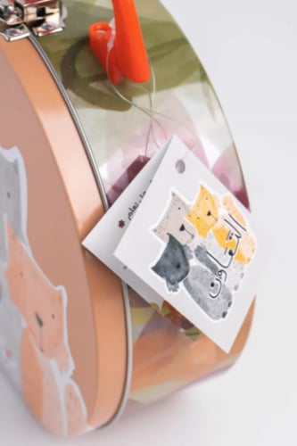 طقم ساعة وعطر للأطفال من بوناي - تعاون الذئب