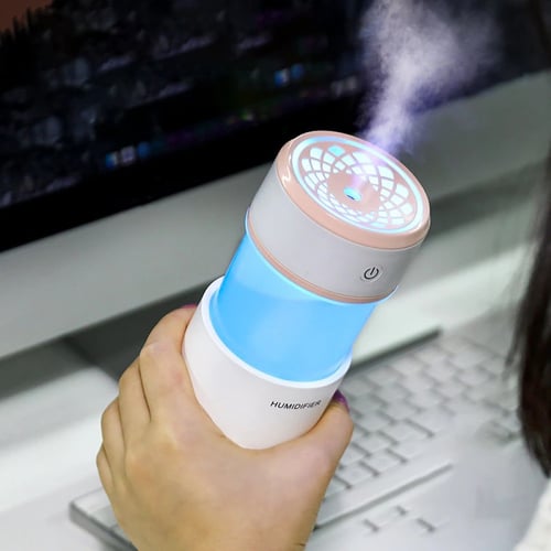 فواحة تعطير وترطيب الهواء مع إضاءة LED