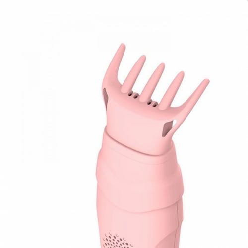 مبخرة الكترونية للشعر - وردي -ابيض -اسود