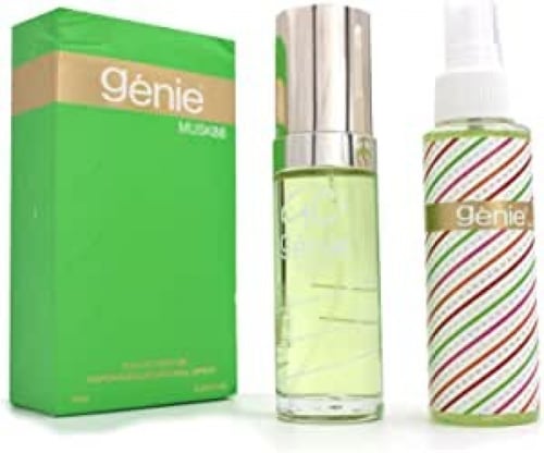 مجموعة جيني مسك حمضيات وياسمين بخاخ طبيعي88 عطر65...