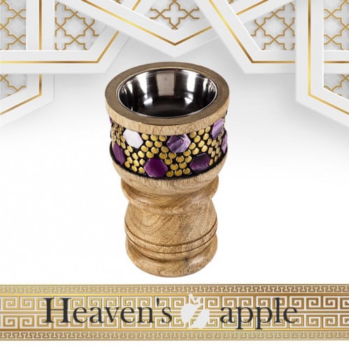 مبخر خشب طبيعي فاخر فصوص