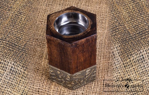 مبخر خشب طبيعي فاخر حروف