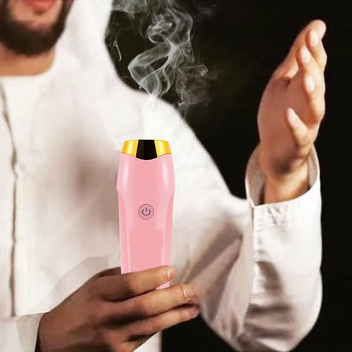 مبخرة الكترونية للشعر - وردي -ابيض -اسود