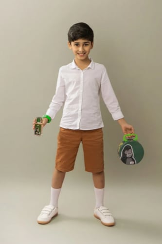 طقم ساعة وعطر للأطفال بوناي للأطفال - احترام الغور...