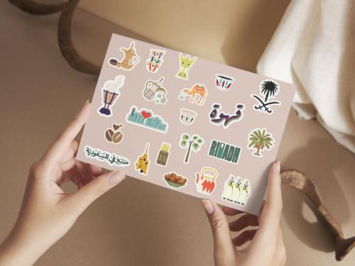 ملصقات القهوة