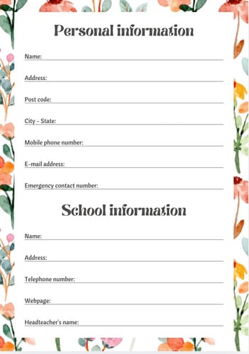 منظم مهام المعلم - Teacher Planners