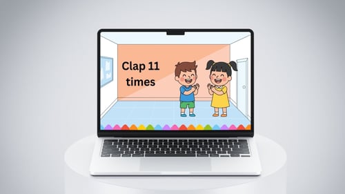 عرض بوربوينت تعليمي انجليزي – الرقم 11 للأطفال