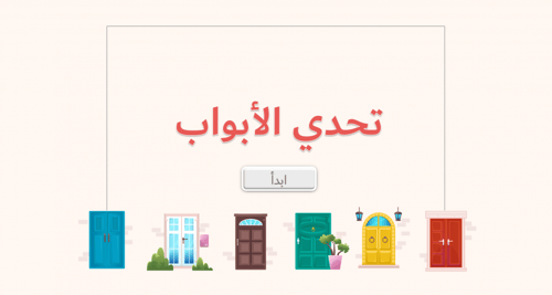 تحدي الأبواب.. منتج قابل للتعديل