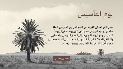 يوم التأسيس ١٤٤٥ - يوم بدينا