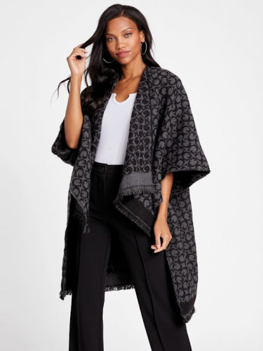 جيس| Guess Allover Logo Ruana