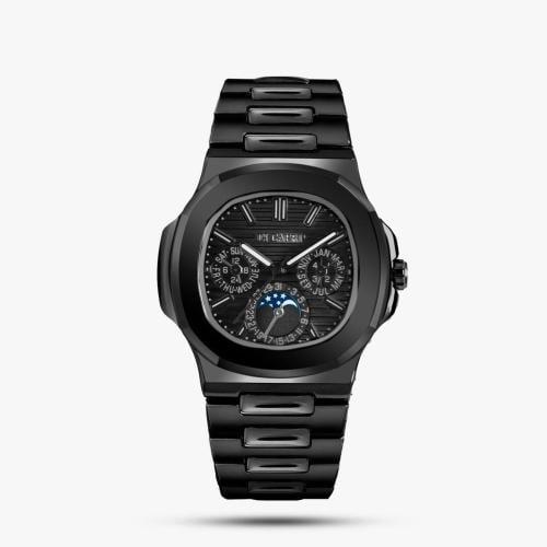 ساعة باتيك رجالية فخمة سوداء