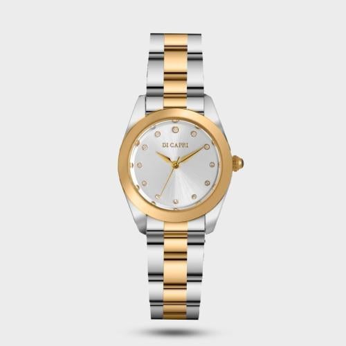 ساعة روليكس نسائي ذهبي مدمج