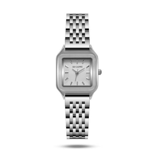 ساعة نسائية فضي مينا فضي